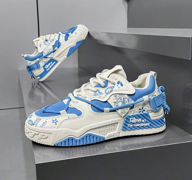 Versatile And Fashionable Thick-Soled Breathable Running Shoes.
